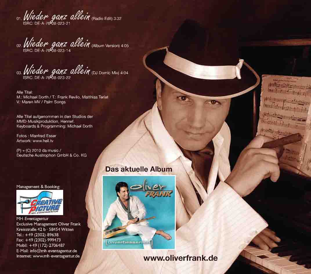Oliver Frank Amore Per Sempre Jetzt Oder Nie